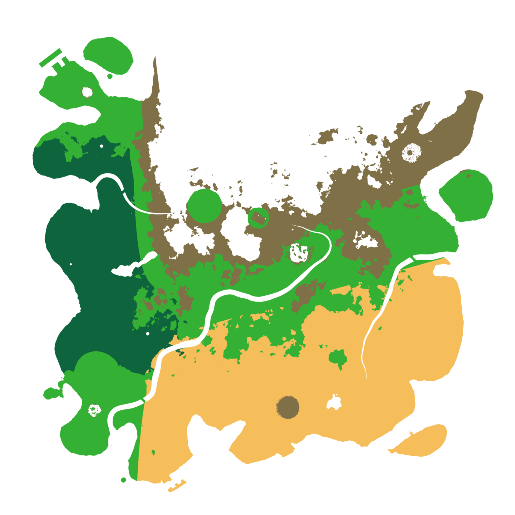 Biome Rust Map: Procedural Map, Size: 4000, Seed: 1939034636