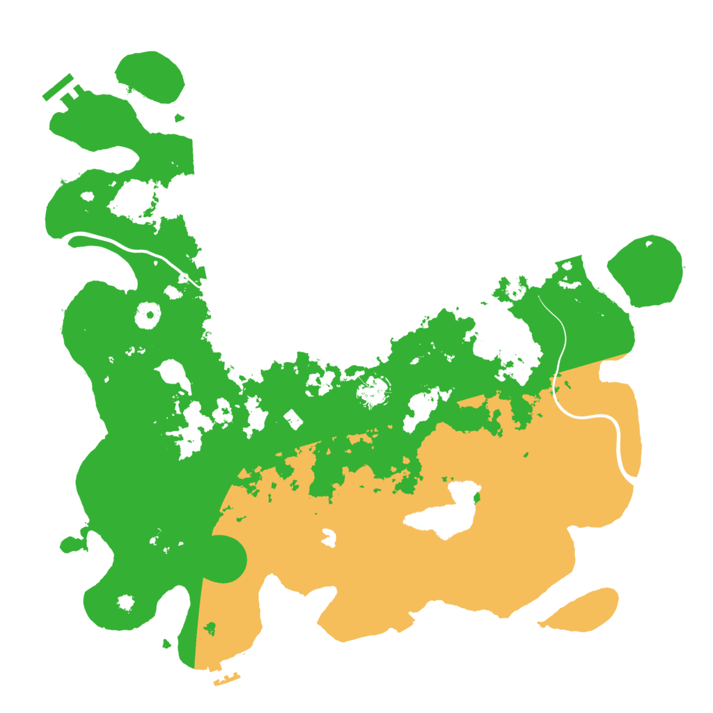Biome Rust Map: Procedural Map, Size: 4000, Seed: 1939034636