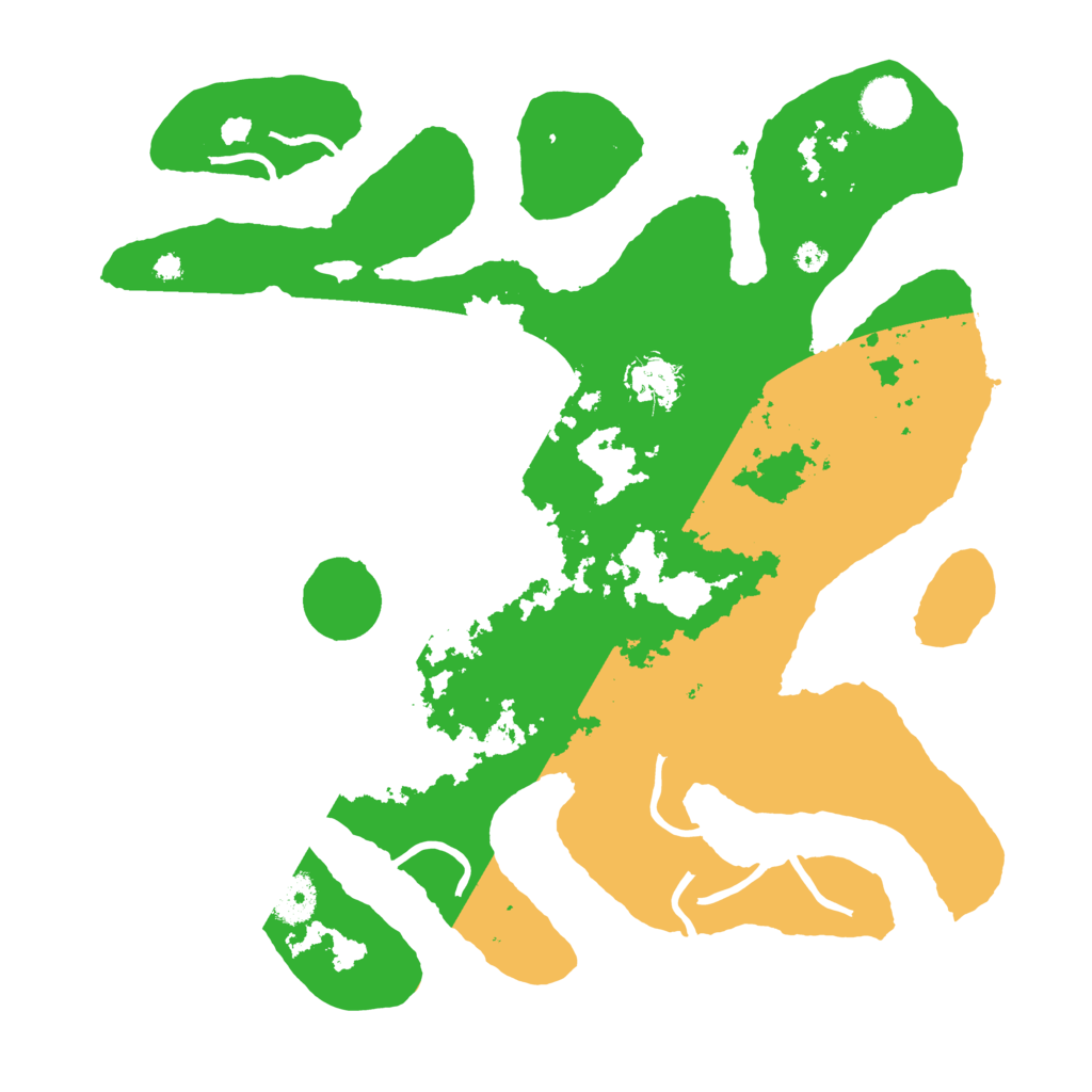 Biome Rust Map: Procedural Map, Size: 3700, Seed: 694268