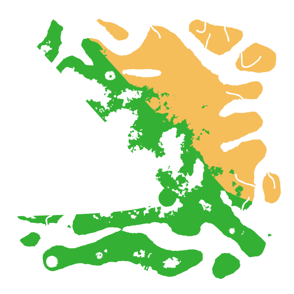 Biome Rust Map: Procedural Map, Size: 4500, Seed: 810615859