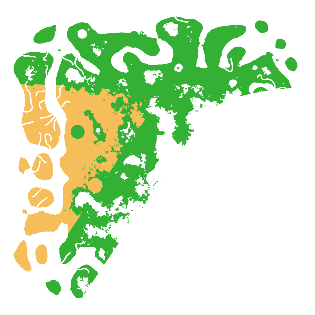 Biome Rust Map: Procedural Map, Size: 6000, Seed: 901218
