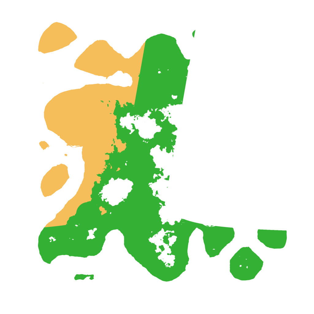 Biome Rust Map: Barren, Size: 3500, Seed: 6230309