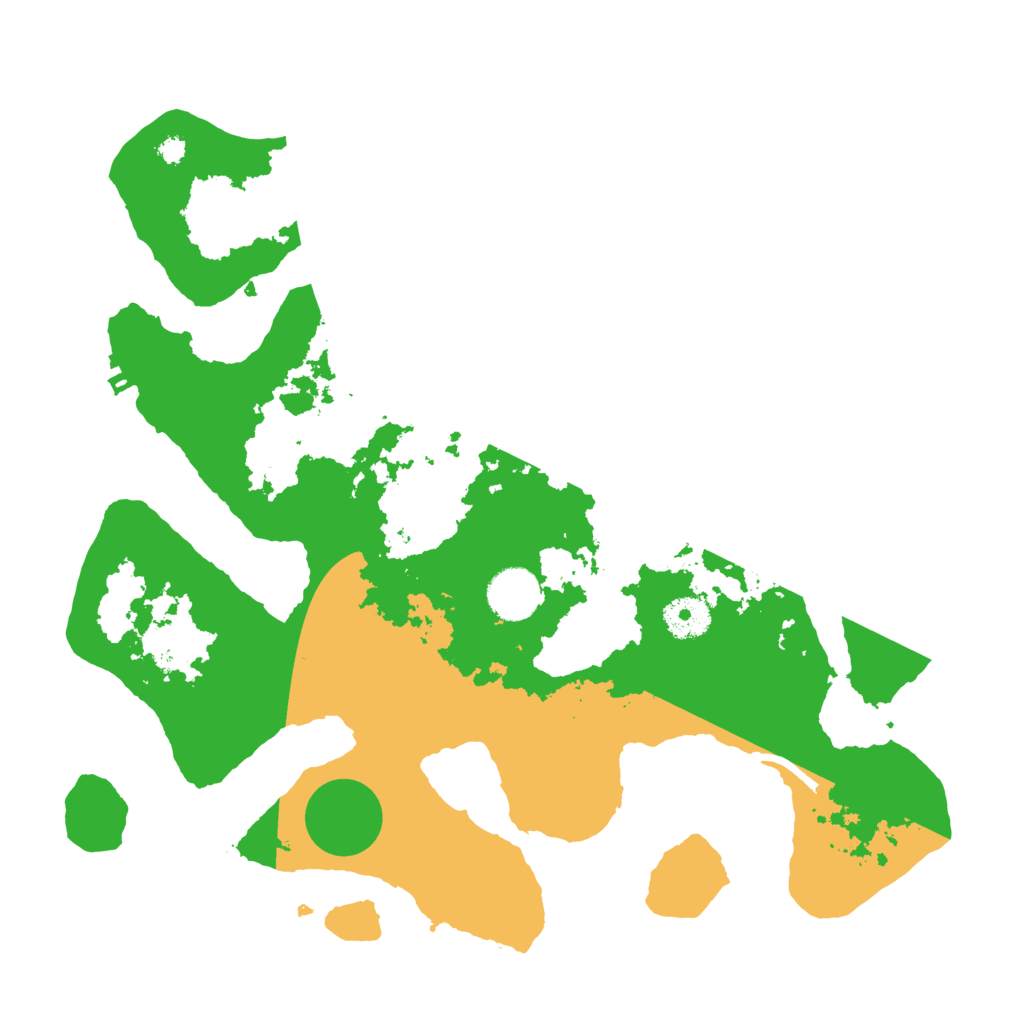 Biome Rust Map: Procedural Map, Size: 3500, Seed: 845756