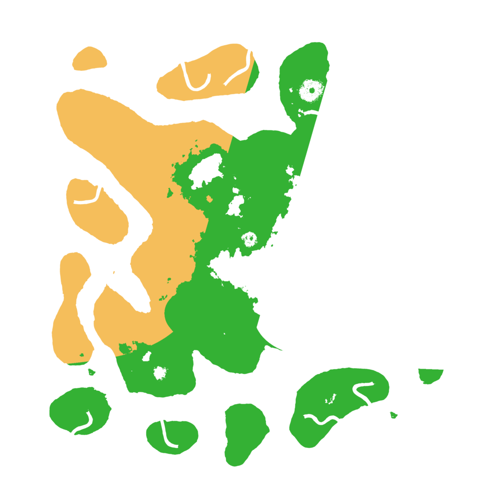 Biome Rust Map: Procedural Map, Size: 3500, Seed: 5809130