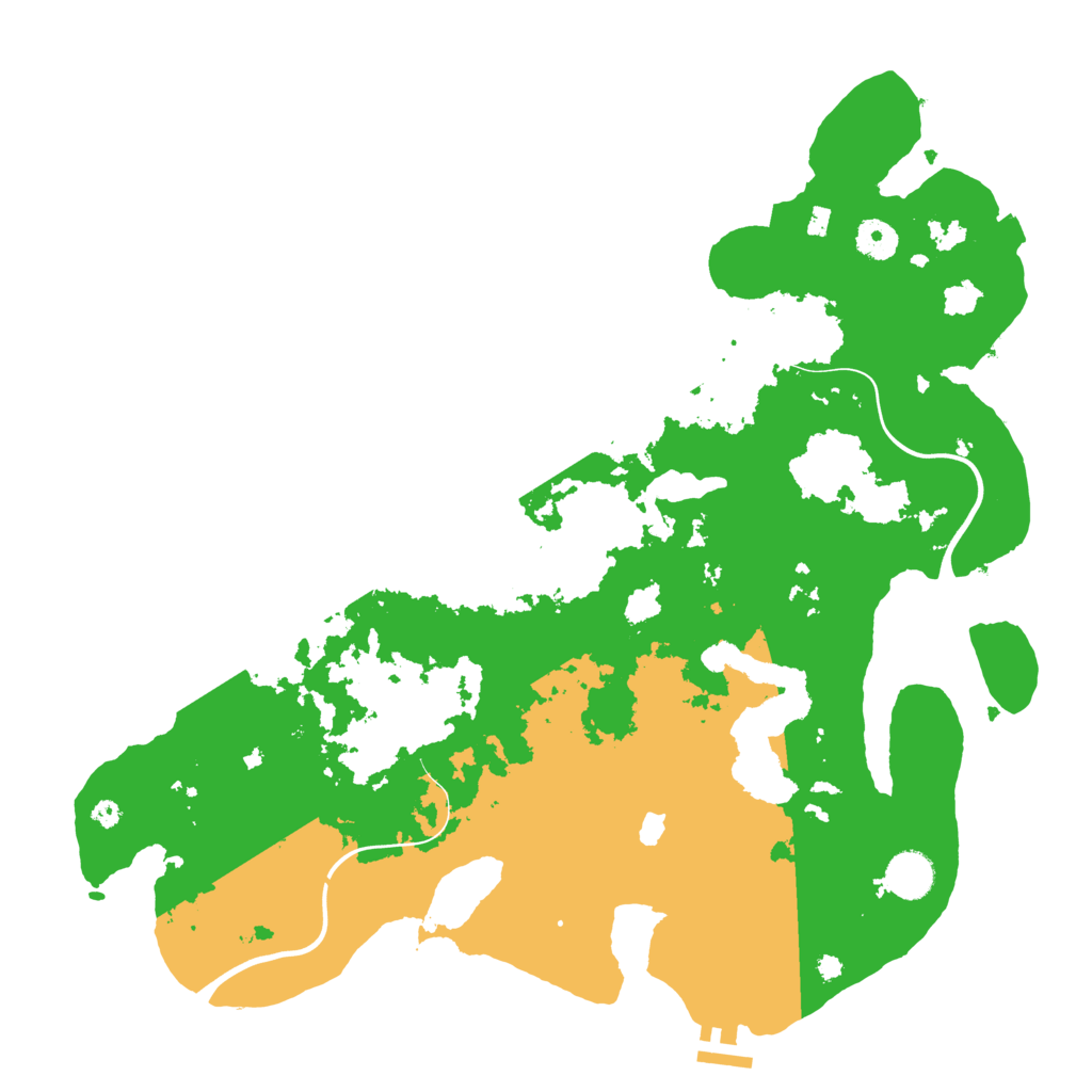 Biome Rust Map: Procedural Map, Size: 4000, Seed: 1684321