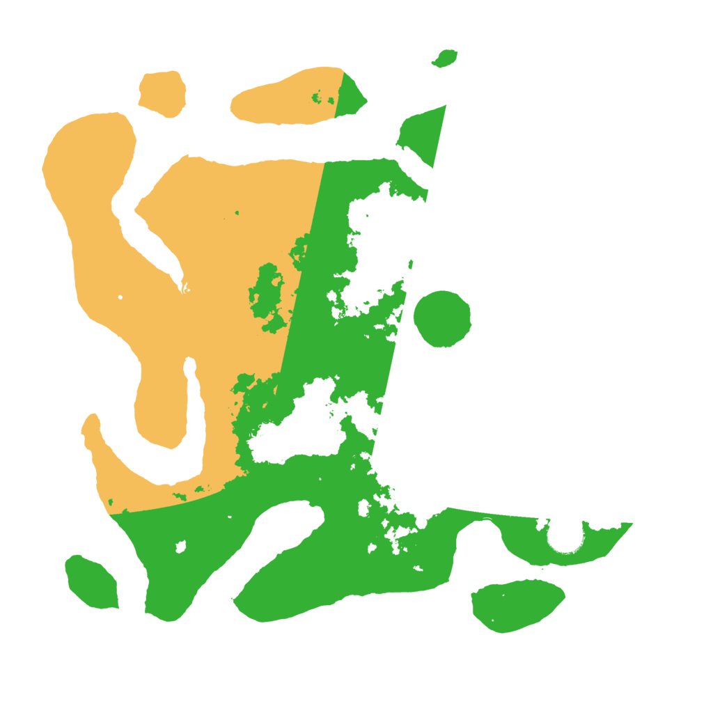 Biome Rust Map: Barren, Size: 3500, Seed: 2937870