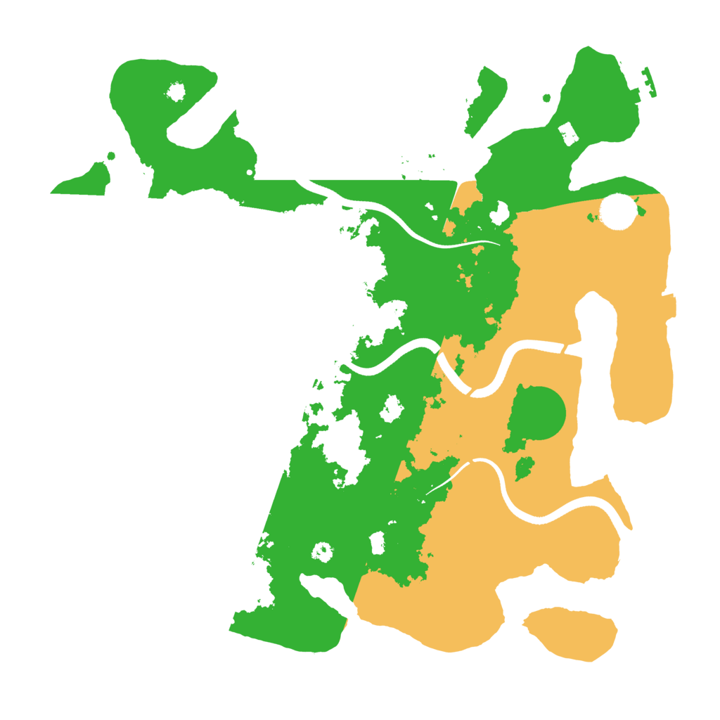 Biome Rust Map: Procedural Map, Size: 3550, Seed: 247382