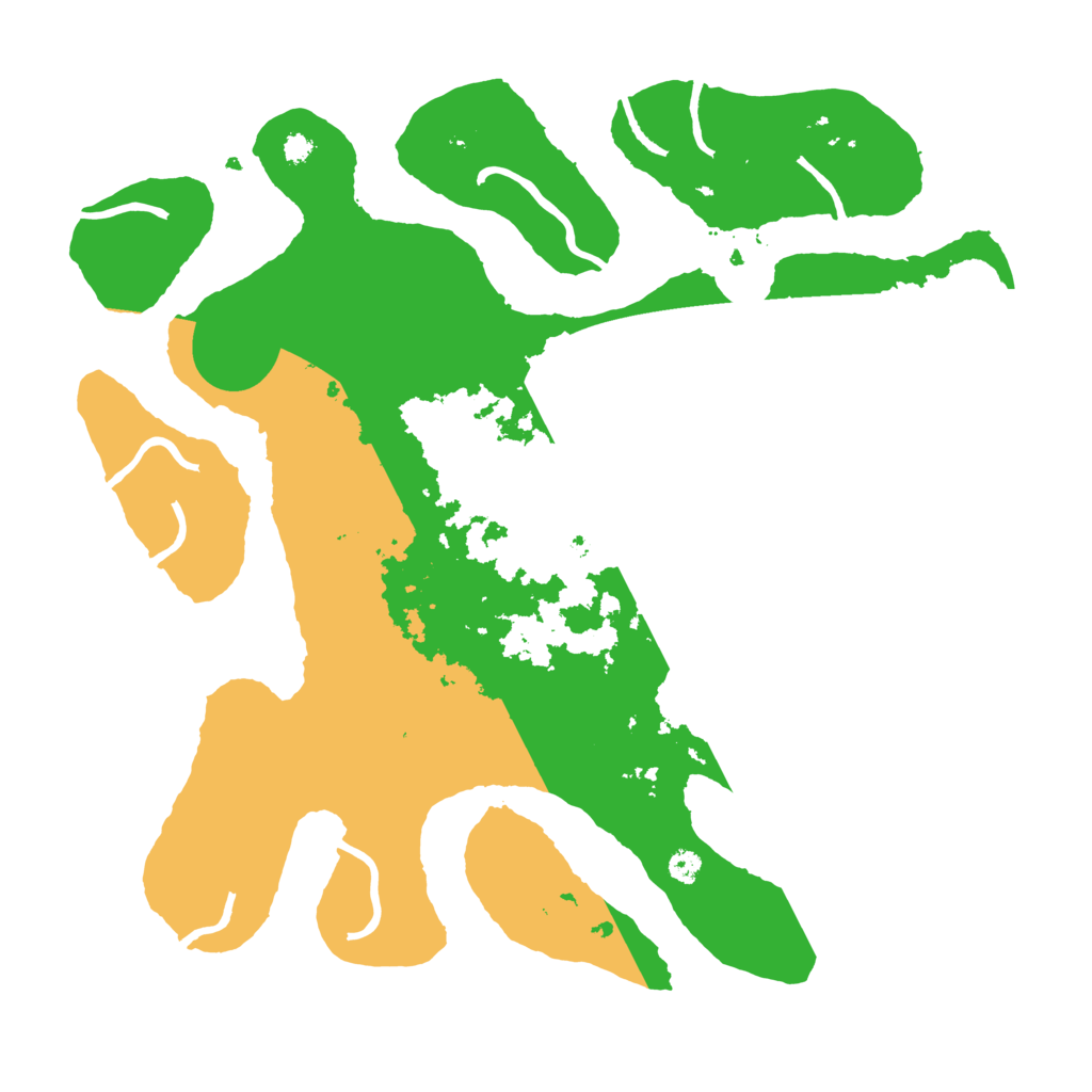 Biome Rust Map: Procedural Map, Size: 3500, Seed: 1913467