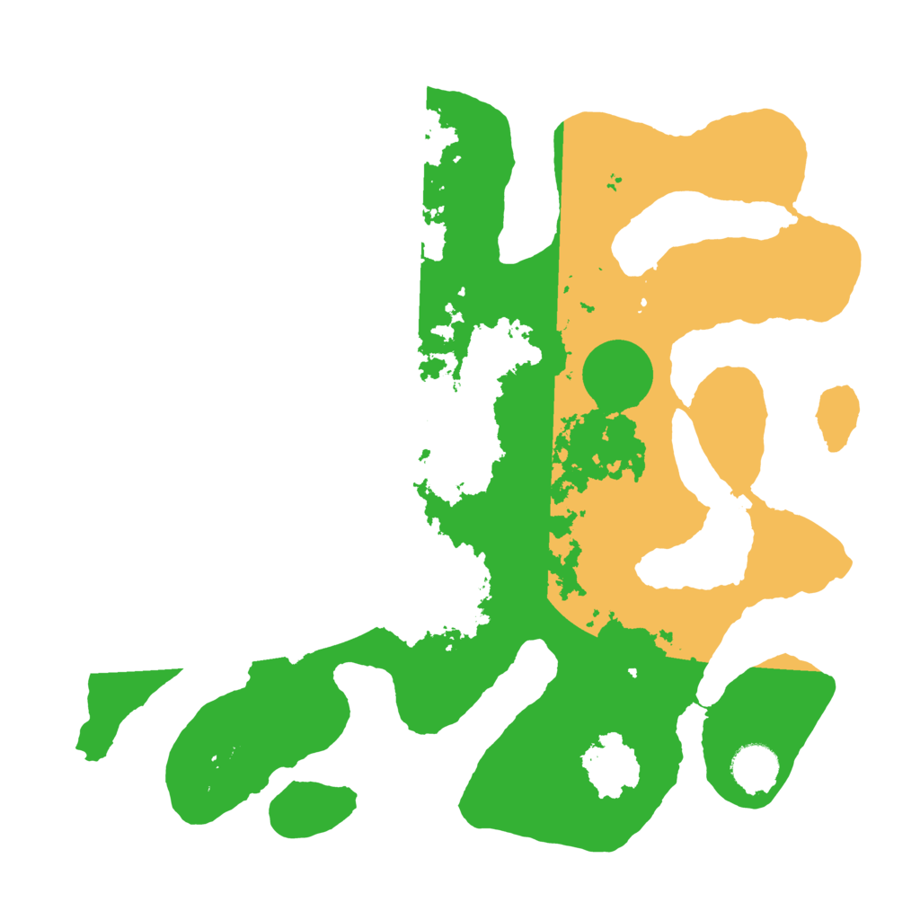 Biome Rust Map: Barren, Size: 3500, Seed: 1554066