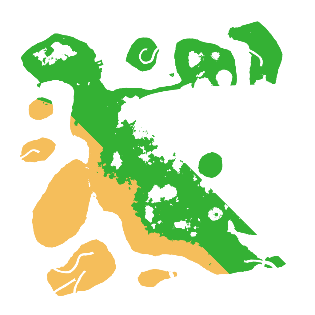 Biome Rust Map: Procedural Map, Size: 3500, Seed: 4759153