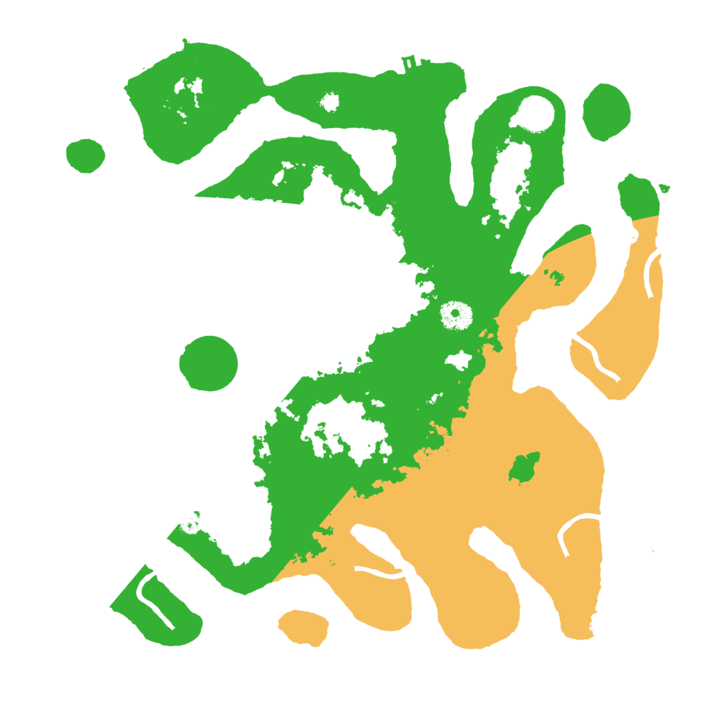Biome Rust Map: Procedural Map, Size: 3500, Seed: 2052237
