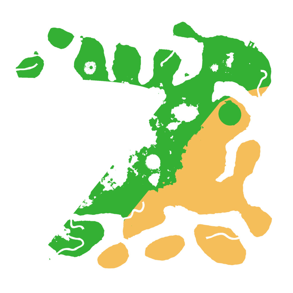 Biome Rust Map: Procedural Map, Size: 3500, Seed: 1471809