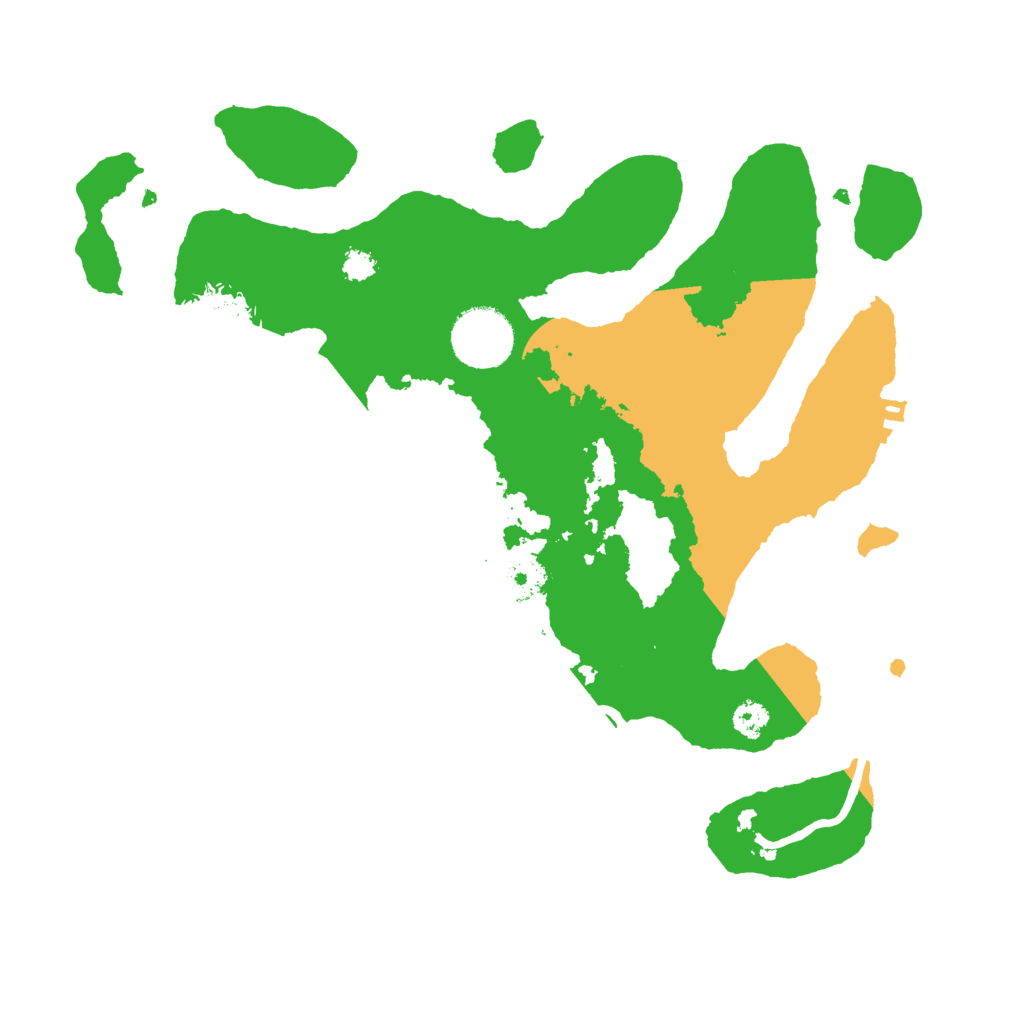 Biome Rust Map: Procedural Map, Size: 3000, Seed: 5002