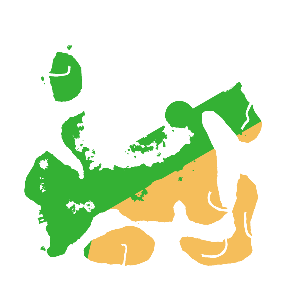 Biome Rust Map: Procedural Map, Size: 3000, Seed: 125489625