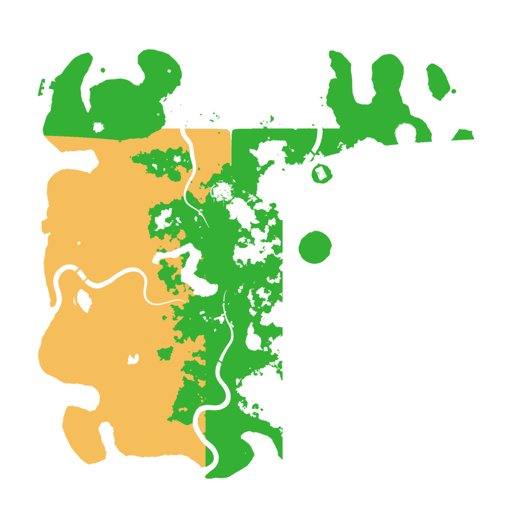 Biome Rust Map: Procedural Map, Size: 4400, Seed: 1372097030