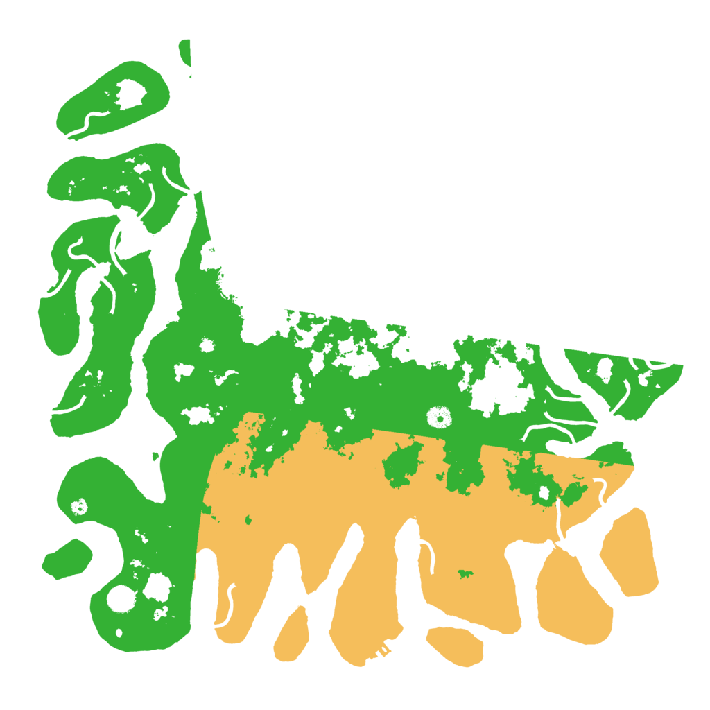 Biome Rust Map: Procedural Map, Size: 4500, Seed: 2102038835