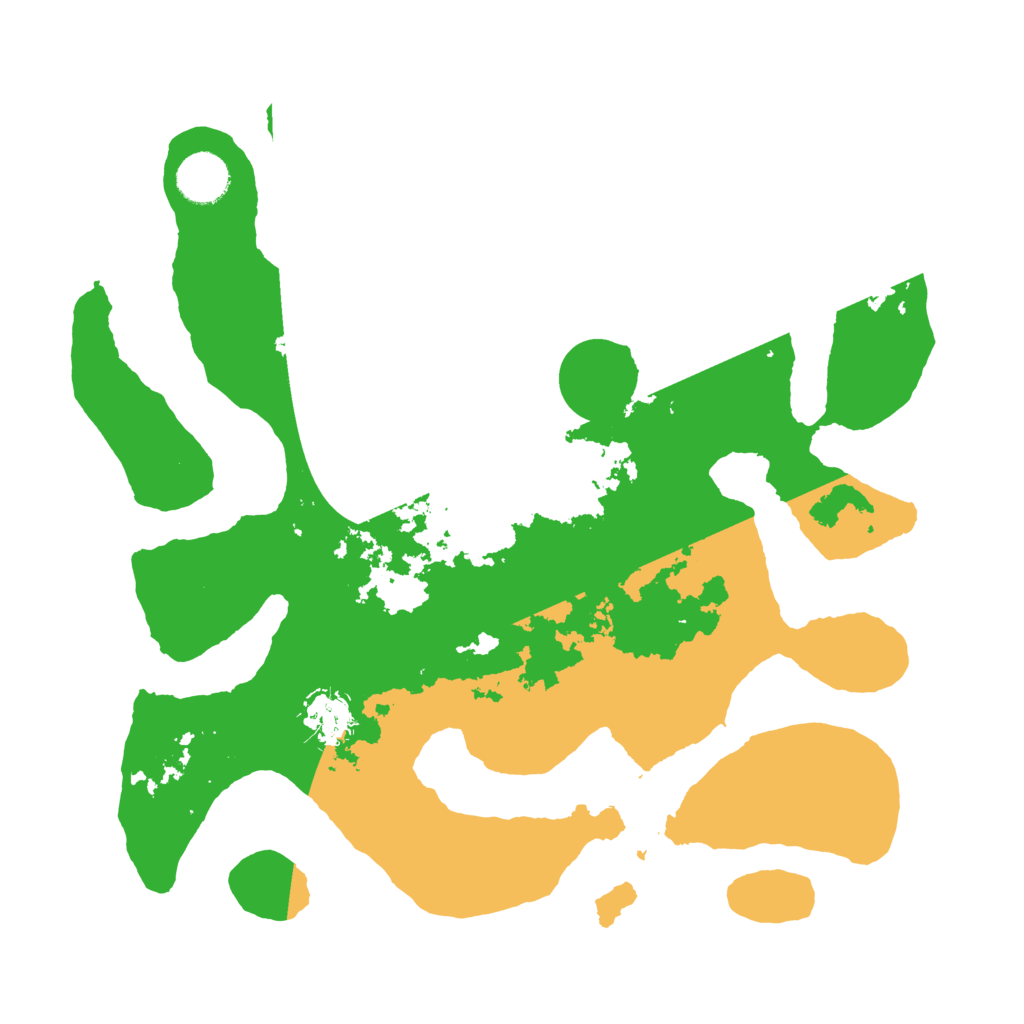 Biome Rust Map: Barren, Size: 3500, Seed: 2073316