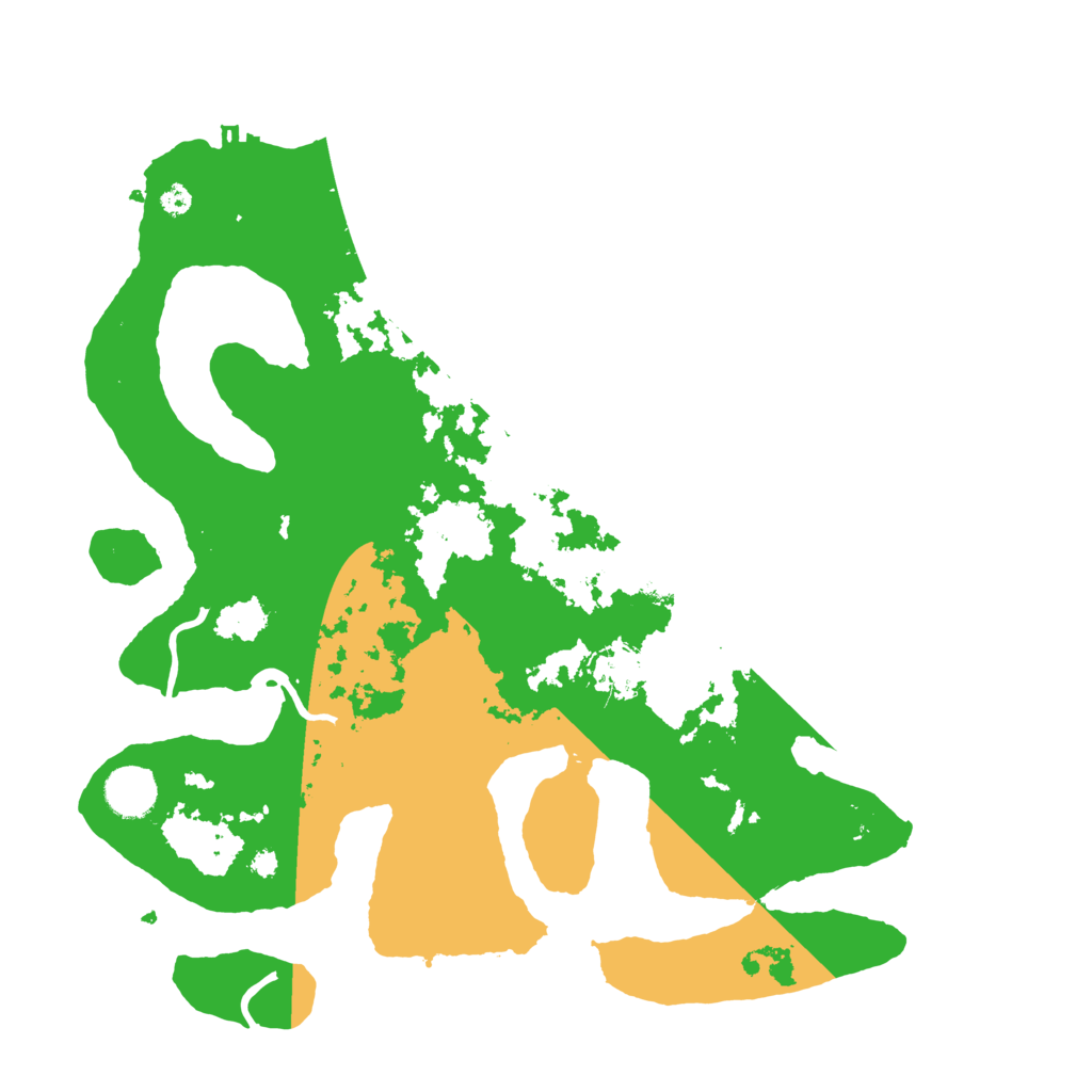 Biome Rust Map: Procedural Map, Size: 3700, Seed: 1089182971