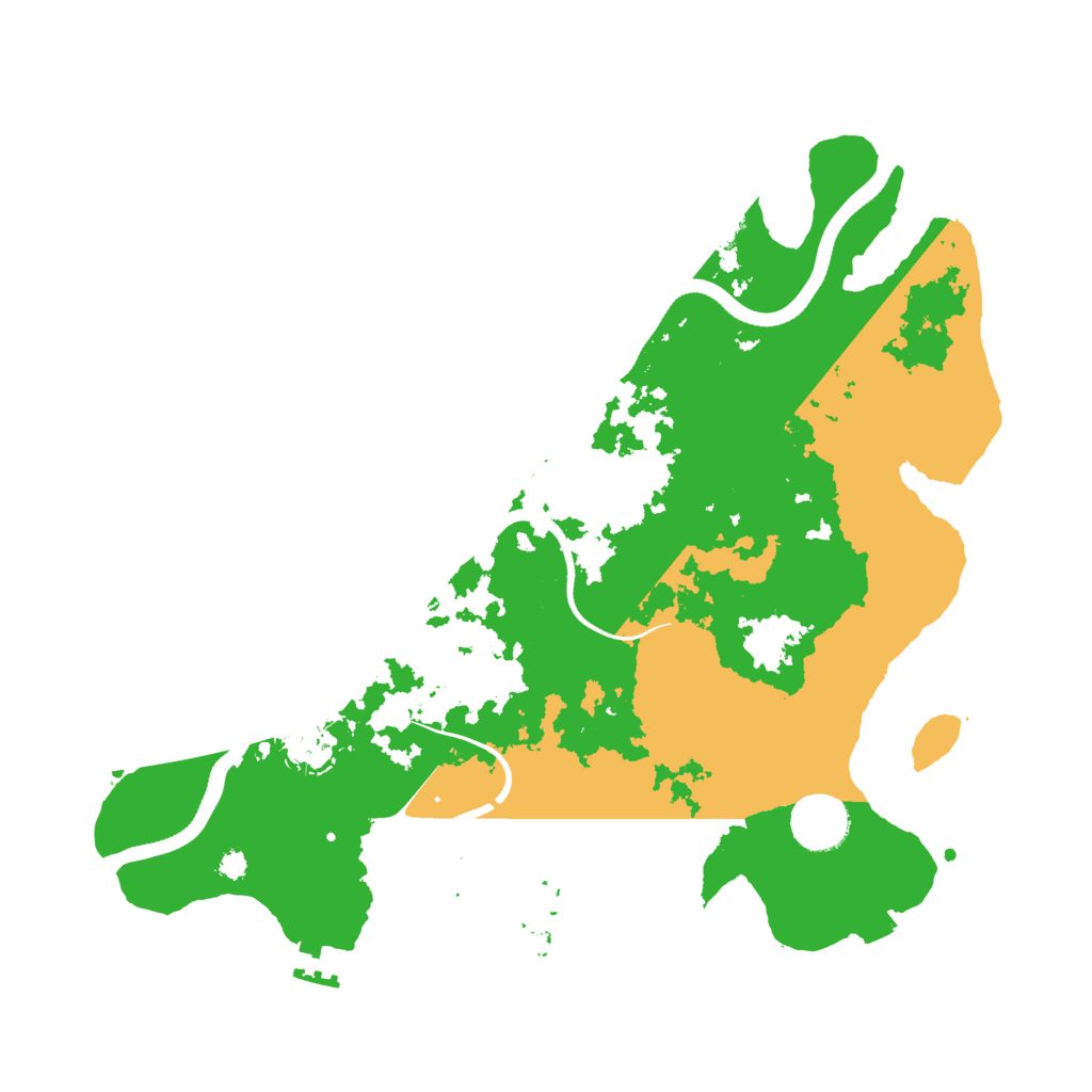 Biome Rust Map: Procedural Map, Size: 3500, Seed: 5025986