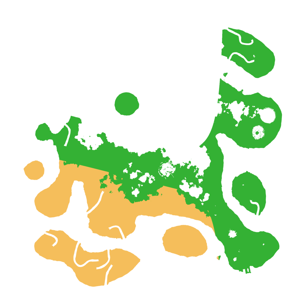 Biome Rust Map: Procedural Map, Size: 3500, Seed: 2272603