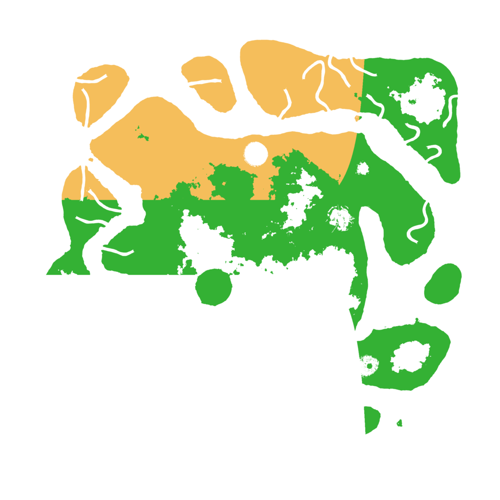 Biome Rust Map: Procedural Map, Size: 3700, Seed: 670068924