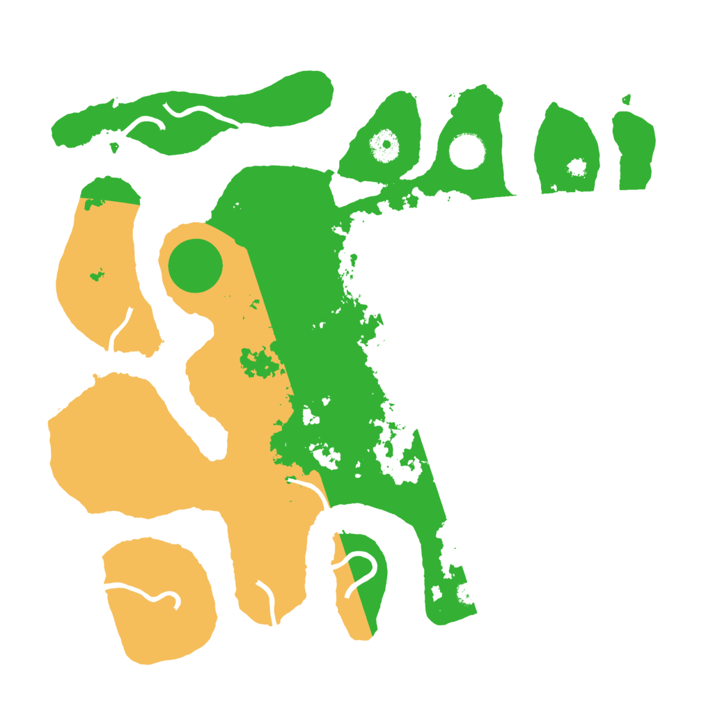 Biome Rust Map: Procedural Map, Size: 3500, Seed: 1288289