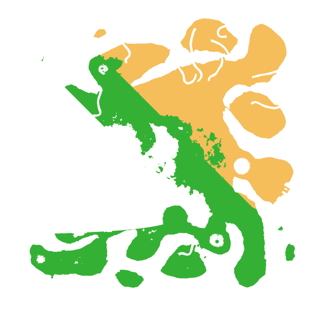 Biome Rust Map: Procedural Map, Size: 3500, Seed: 626728446