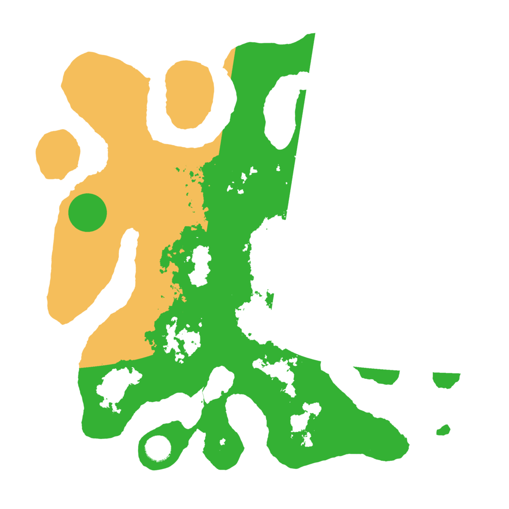 Biome Rust Map: Barren, Size: 3500, Seed: 2472744