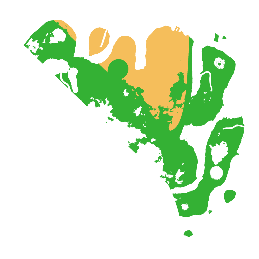 Biome Rust Map: Procedural Map, Size: 3497, Seed: 4544837