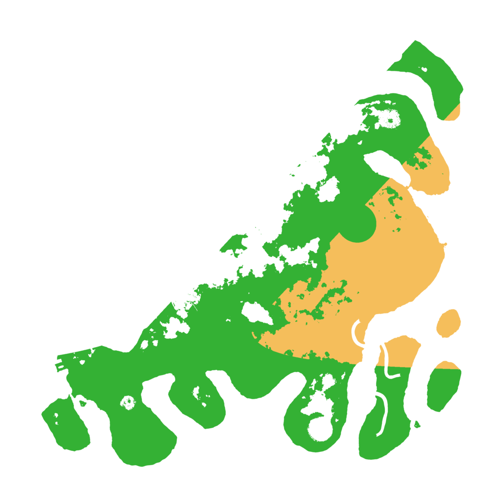 Biome Rust Map: Procedural Map, Size: 3700, Seed: 751034