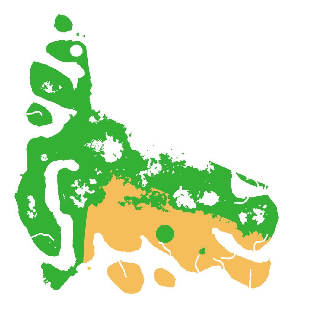 Biome Rust Map: Procedural Map, Size: 4500, Seed: 7753
