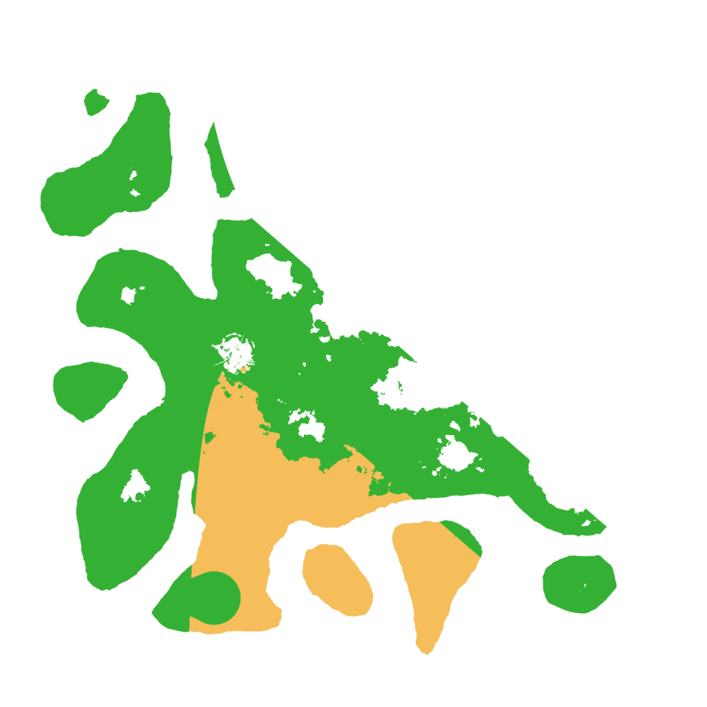 Biome Rust Map: Barren, Size: 3500, Seed: 3339029