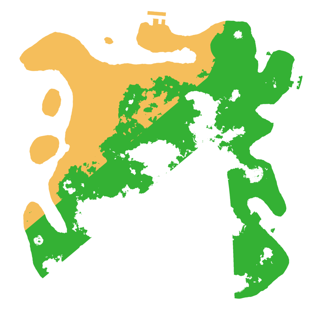 Biome Rust Map: Procedural Map, Size: 3500, Seed: 2670738