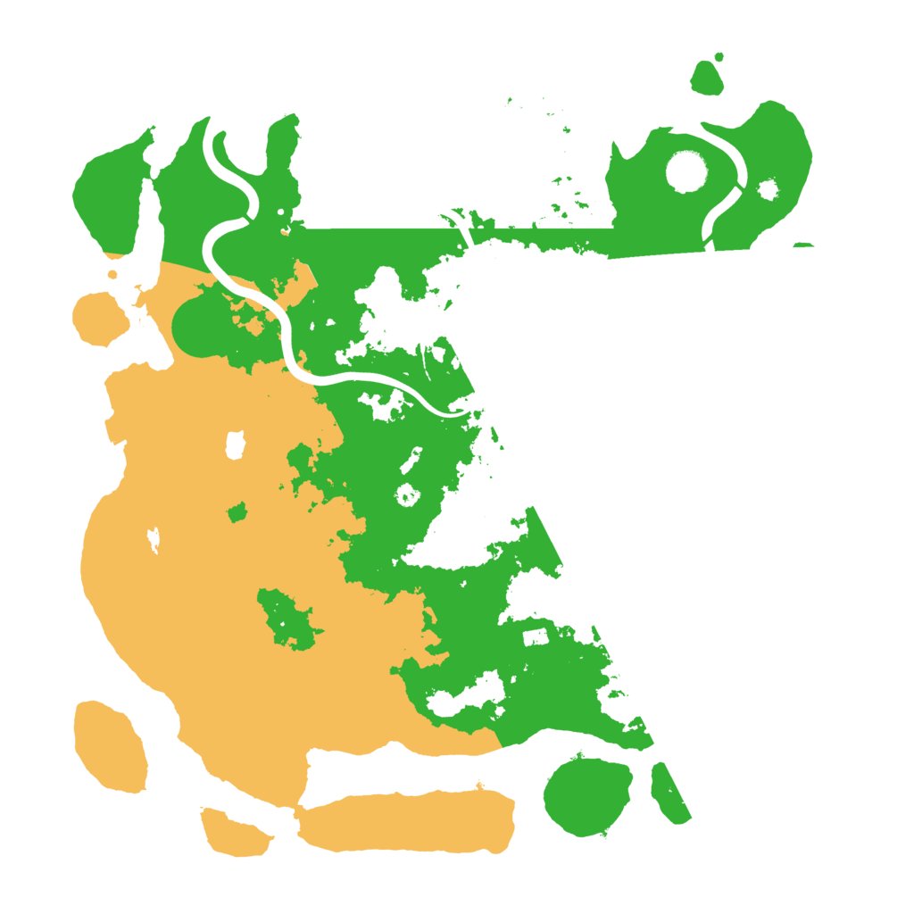 Biome Rust Map: Procedural Map, Size: 4000, Seed: 45352