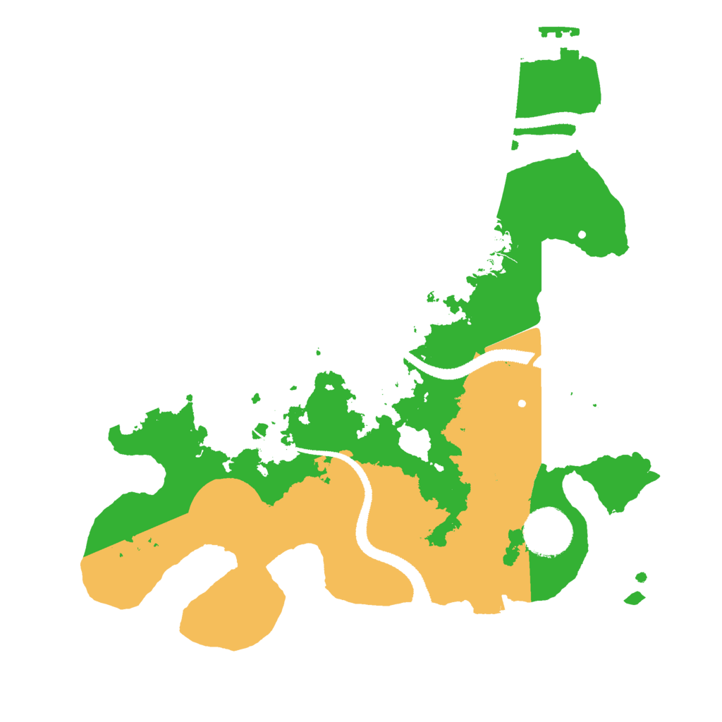 Biome Rust Map: Procedural Map, Size: 2700, Seed: 414