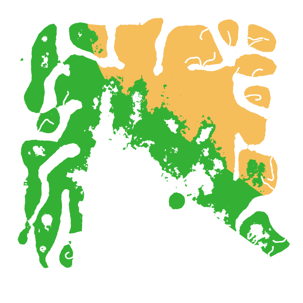 Biome Rust Map: Procedural Map, Size: 5000, Seed: 56980