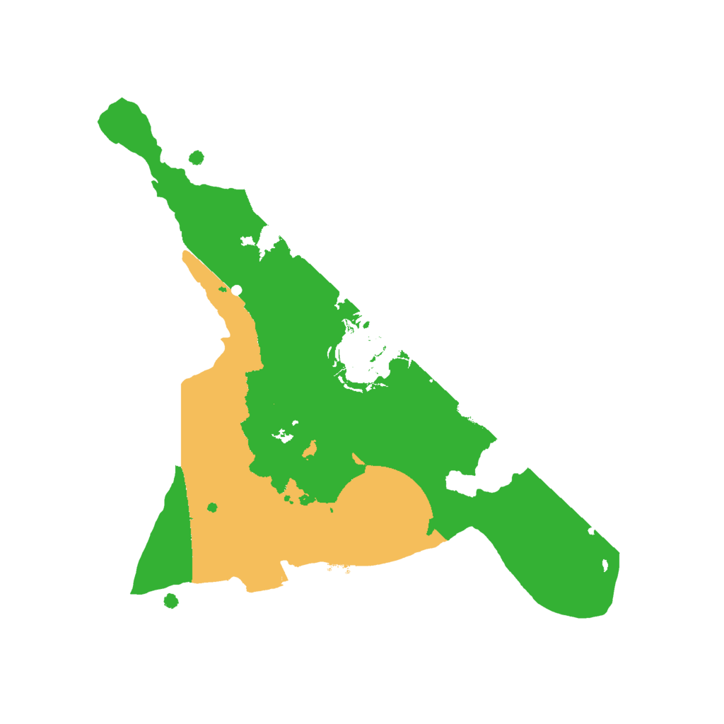 Biome Rust Map: Procedural Map, Size: 2001, Seed: 333