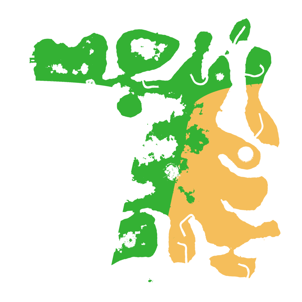 Biome Rust Map: Procedural Map, Size: 3500, Seed: 602813