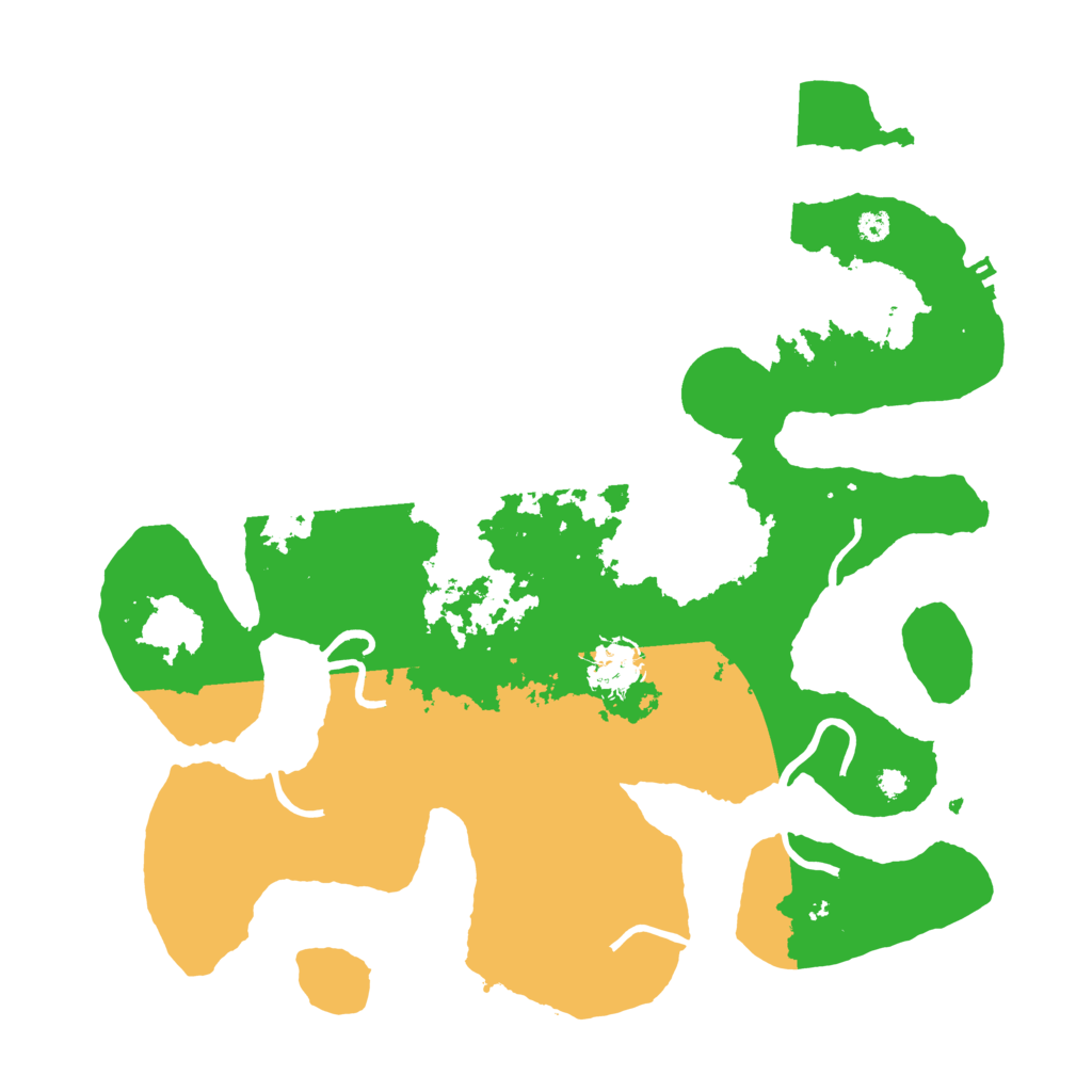 Biome Rust Map: Procedural Map, Size: 3500, Seed: 1877765