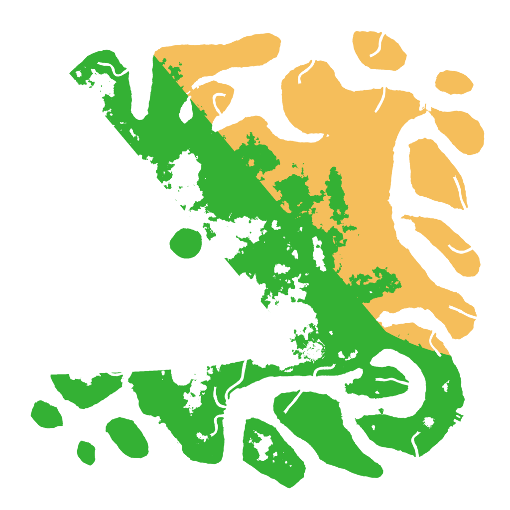 Biome Rust Map: Procedural Map, Size: 4500, Seed: 5432329