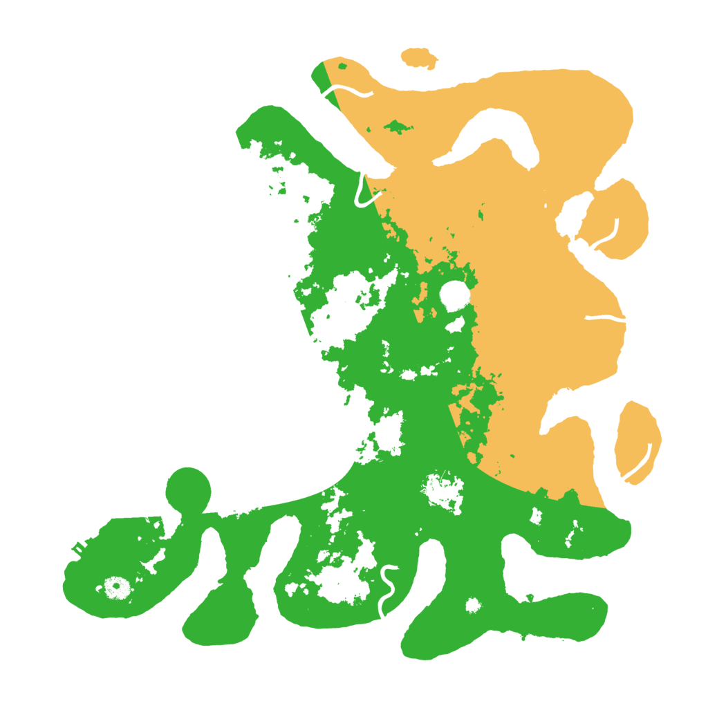 Biome Rust Map: Procedural Map, Size: 4250, Seed: 1364475522