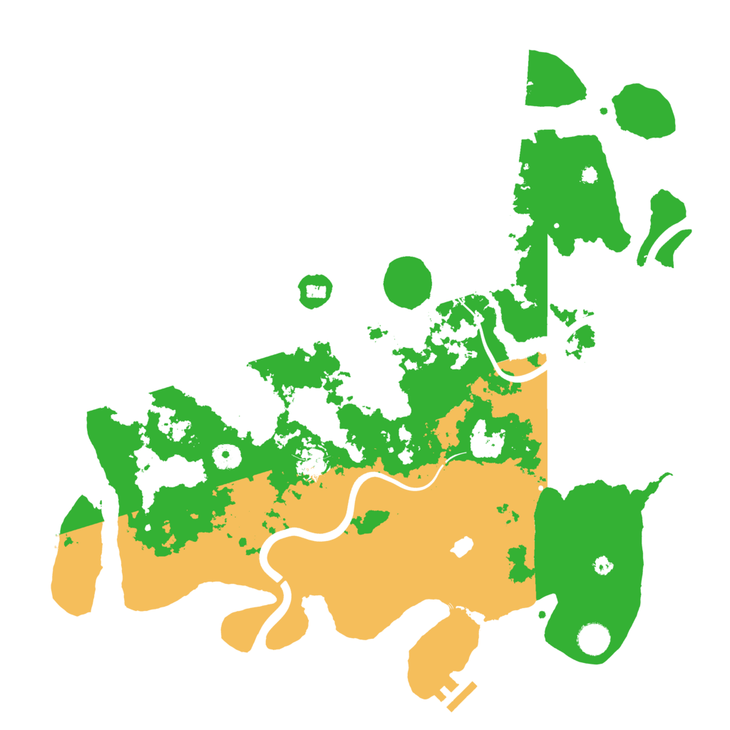 Biome Rust Map: Procedural Map, Size: 4000, Seed: 1392946