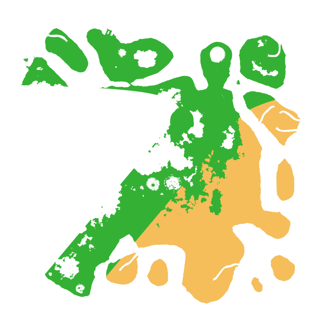 Biome Rust Map: Procedural Map, Size: 3800, Seed: 695634392