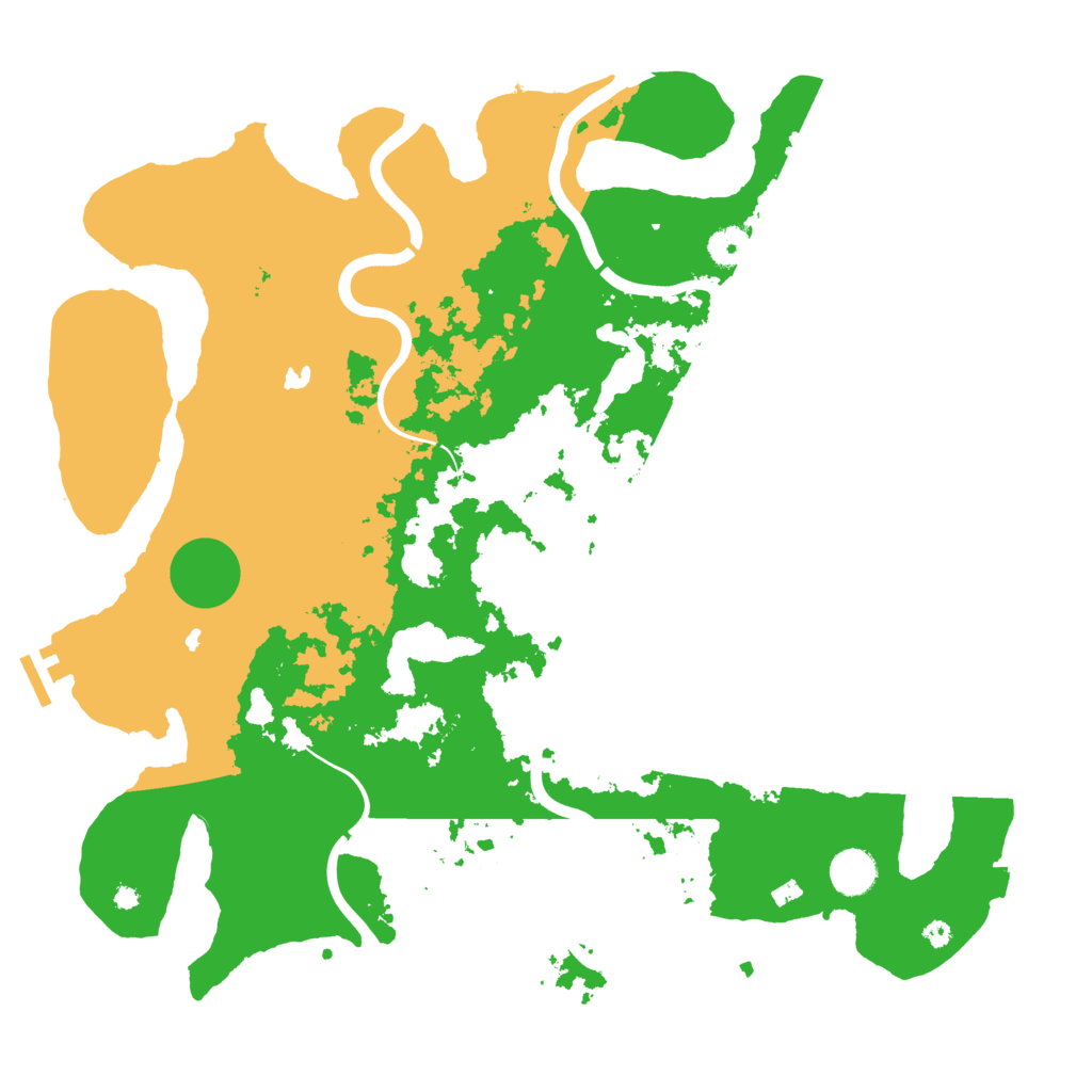 Biome Rust Map: Procedural Map, Size: 4100, Seed: 1211283348
