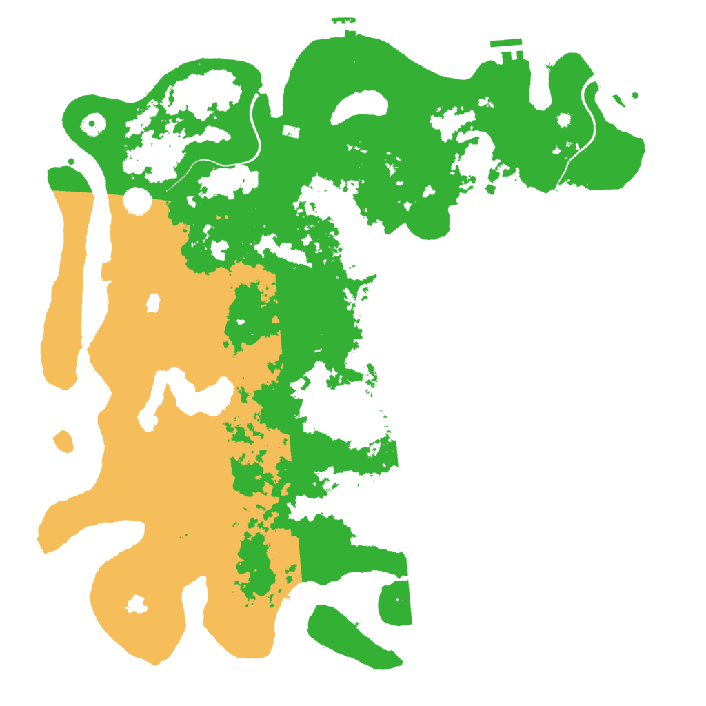 Biome Rust Map: Procedural Map, Size: 4500, Seed: 1029897
