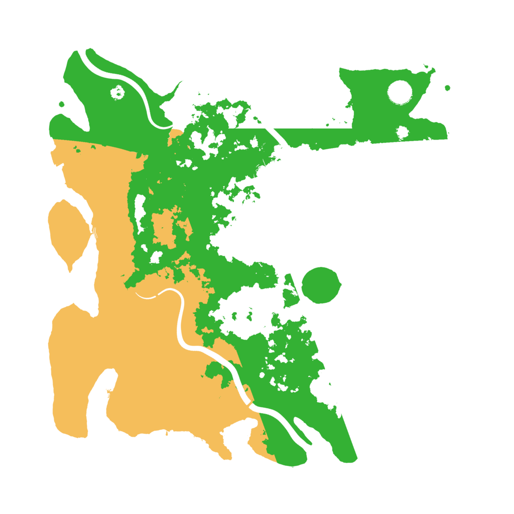 Biome Rust Map: Procedural Map, Size: 3750, Seed: 886336