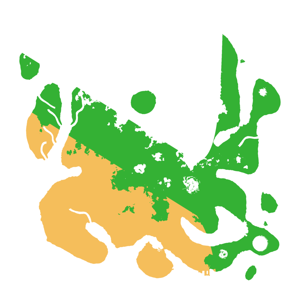 Biome Rust Map: Procedural Map, Size: 3500, Seed: 4900750