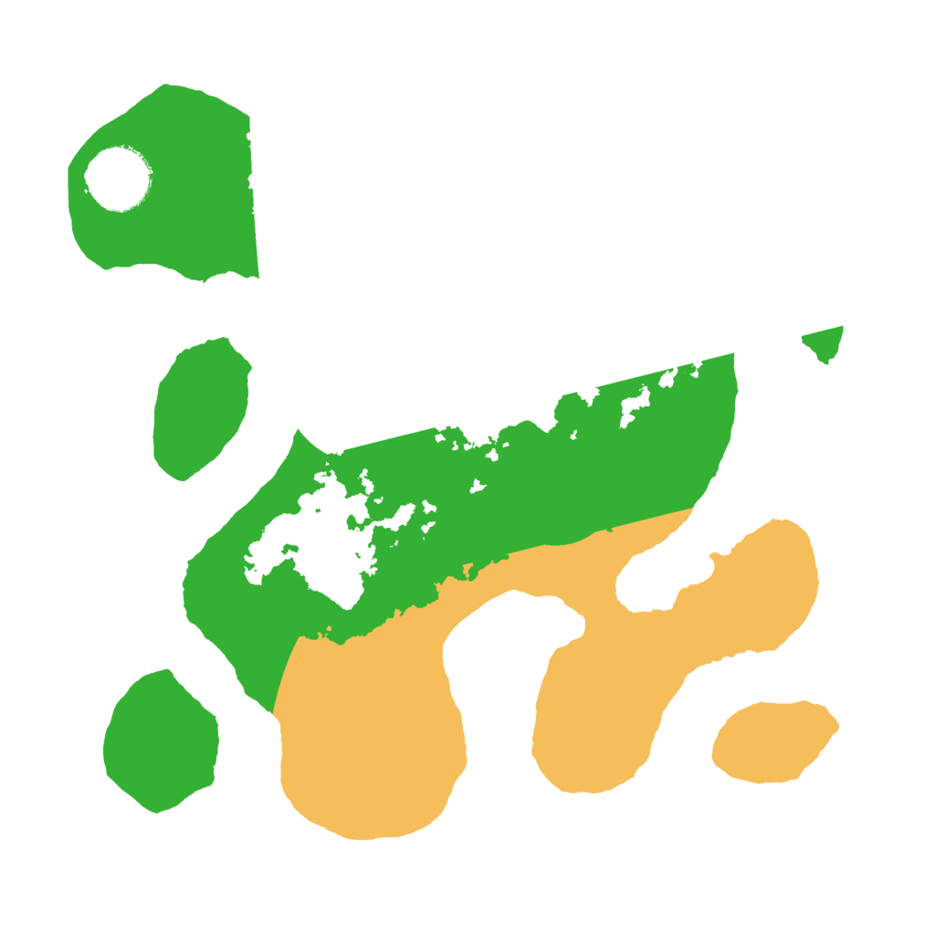 Biome Rust Map: Barren, Size: 2600, Seed: 1