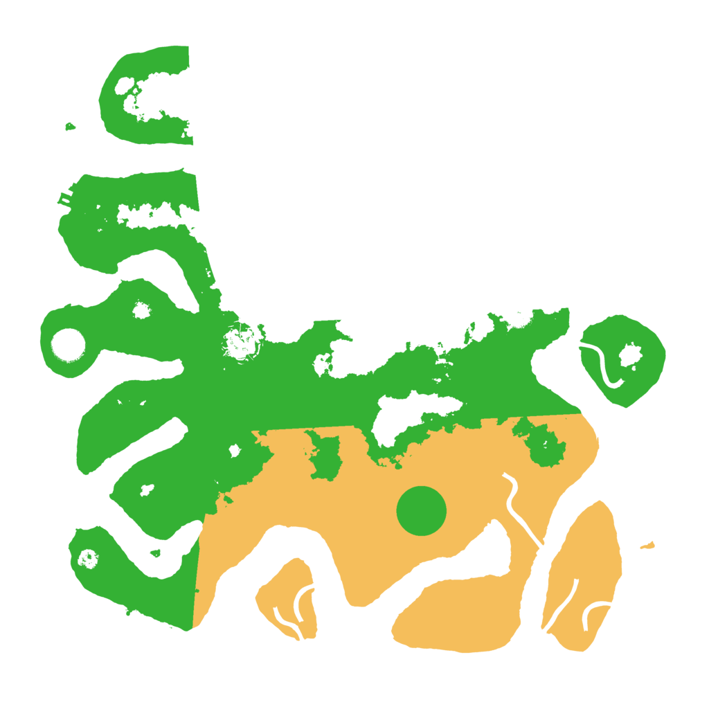 Biome Rust Map: Procedural Map, Size: 3750, Seed: 78945456