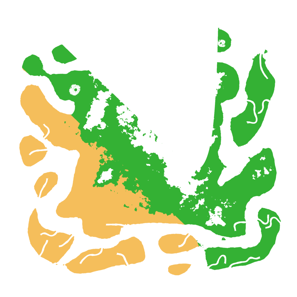 Biome Rust Map: Procedural Map, Size: 4100, Seed: 2200609